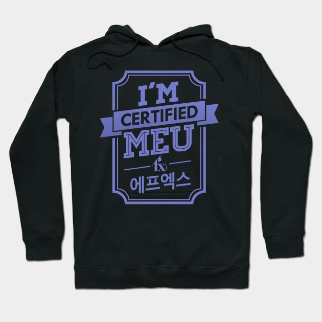 I'M CERTIFIED F(X) MEU Hoodie by skeletonvenus